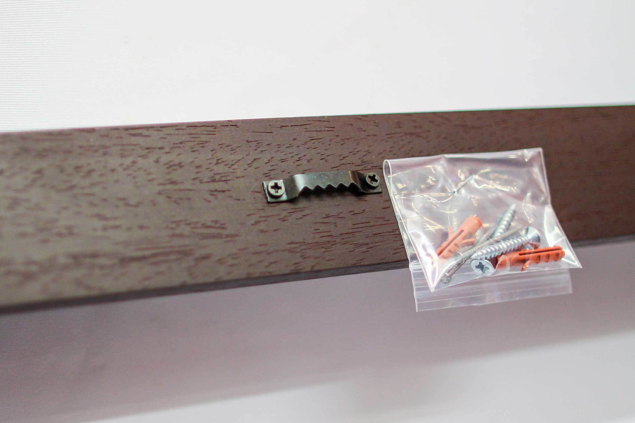 Edouard Manet - Porträt der Eva Gonzalés im Atelier Manets, 1870, Schattenfugenrahmen braun