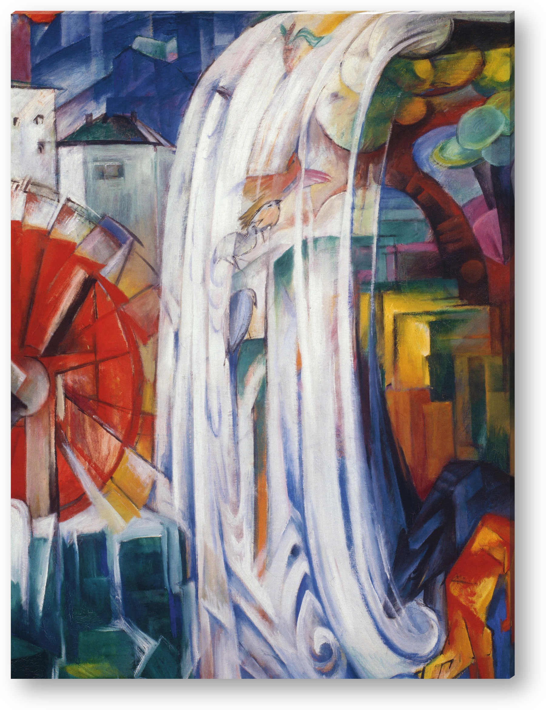 Die verzauberte Mühle, 1913, Leinwandbild