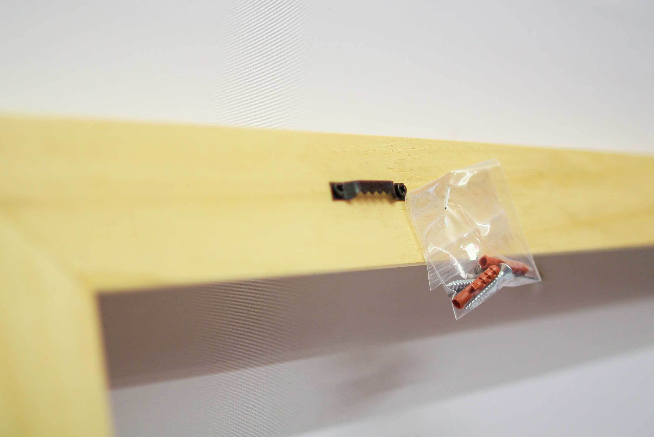 Edouard Manet - Porträt der Eva Gonzalés im Atelier Manets, 1870, Schattenfugenrahmen Natur