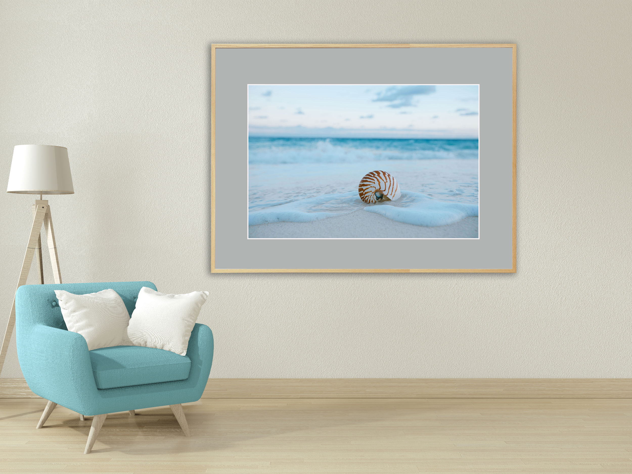 Muschel am traumhaften Karibikstrand