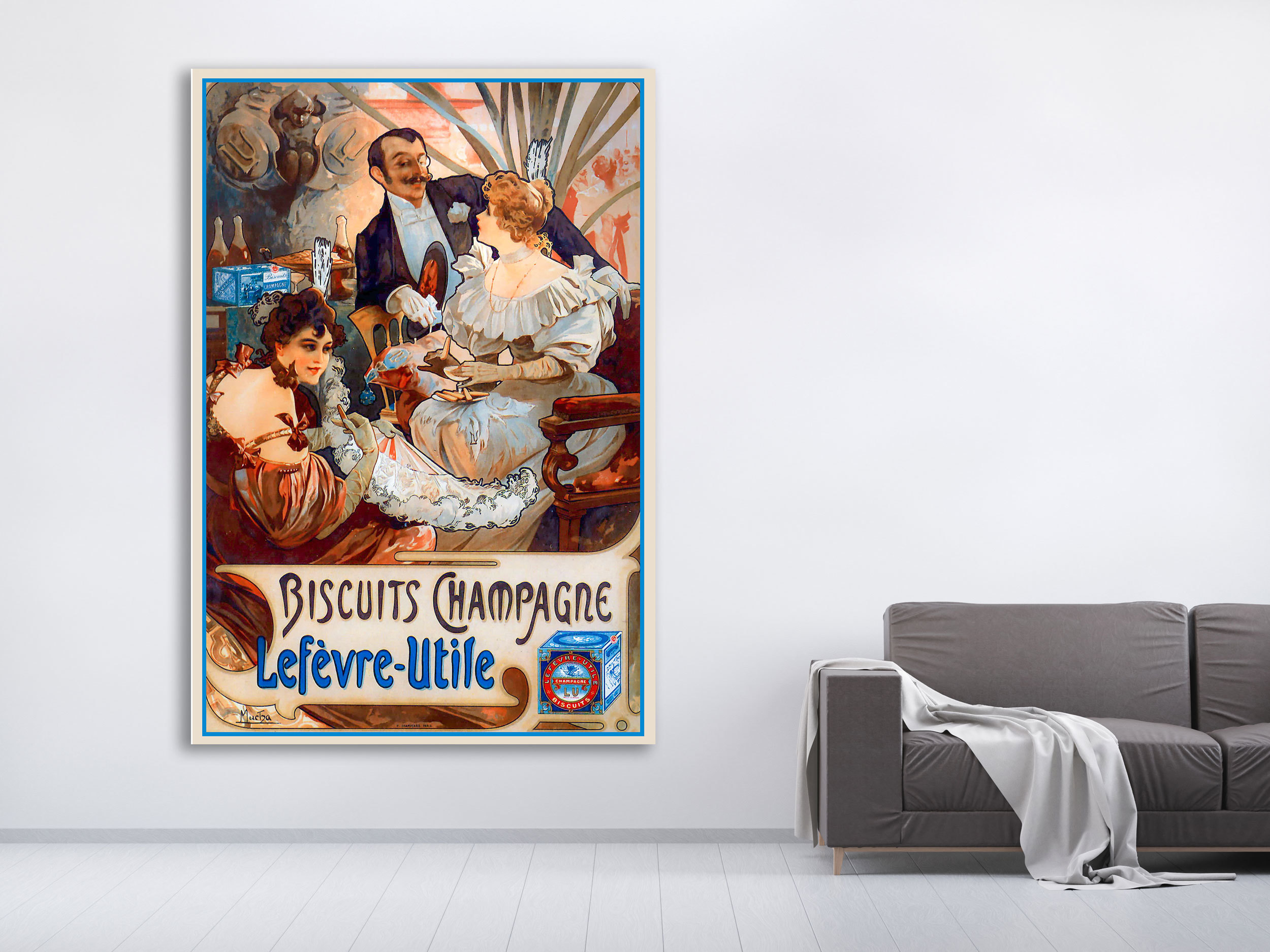 Biscuits Champagne, 1890