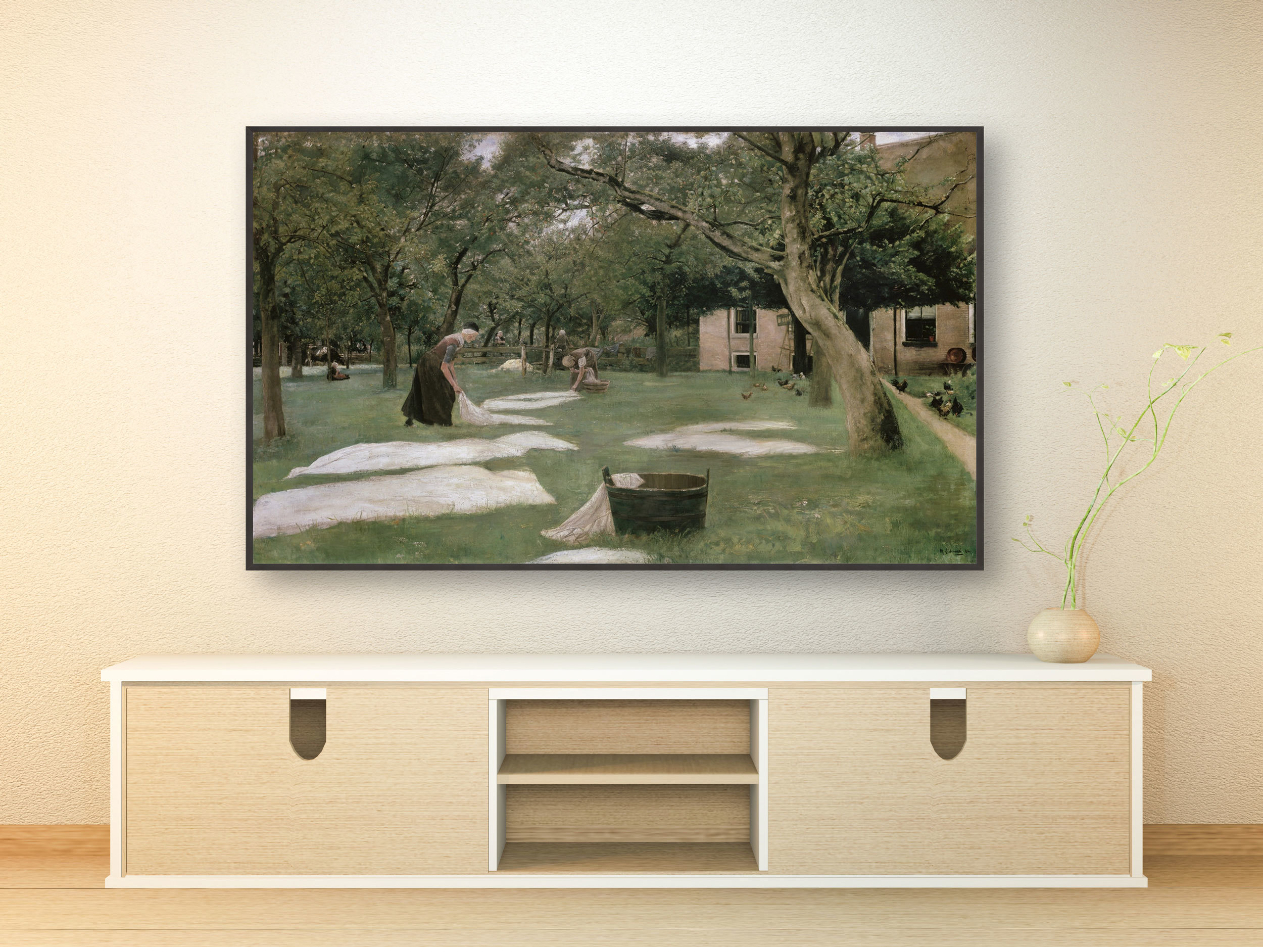 Die Rasenbleiche, 1882