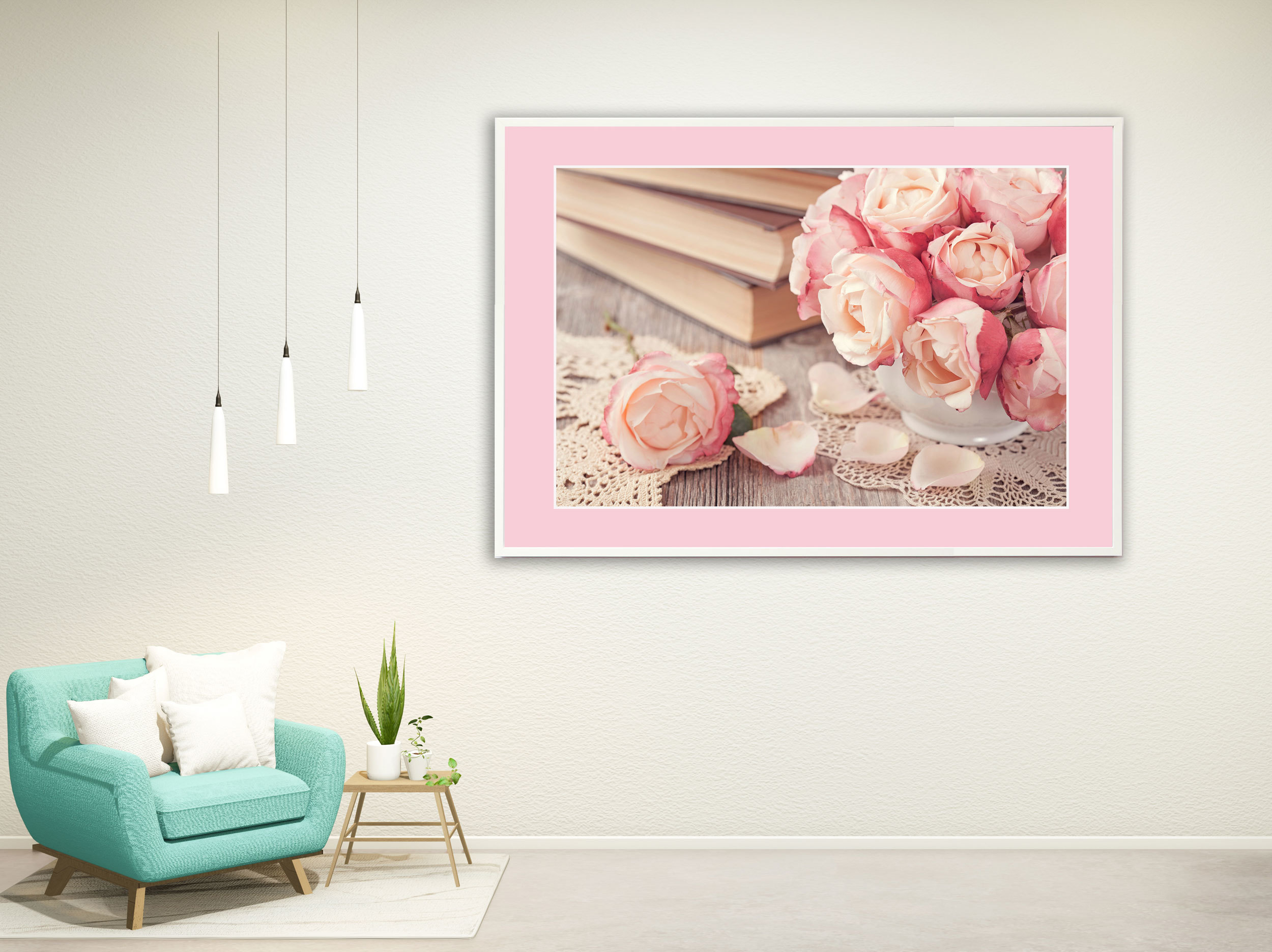 Bücher und Rosen