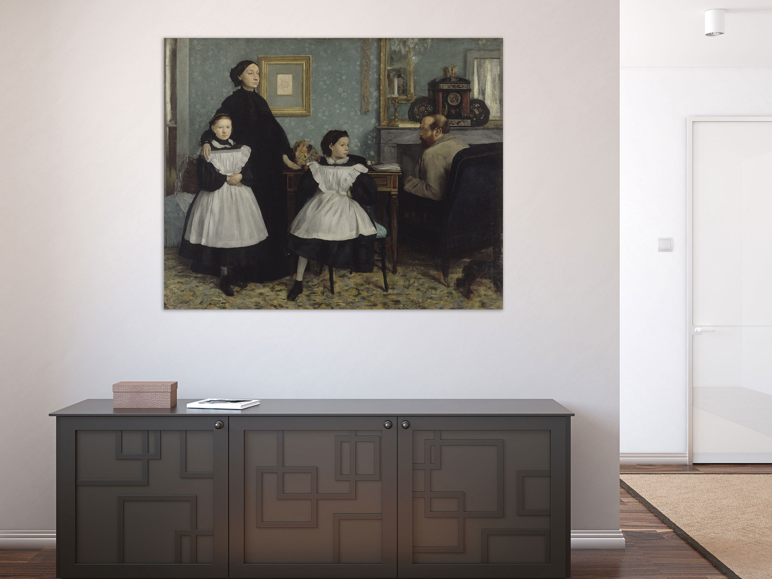 Edgar Degas - Die Familie Bellelli