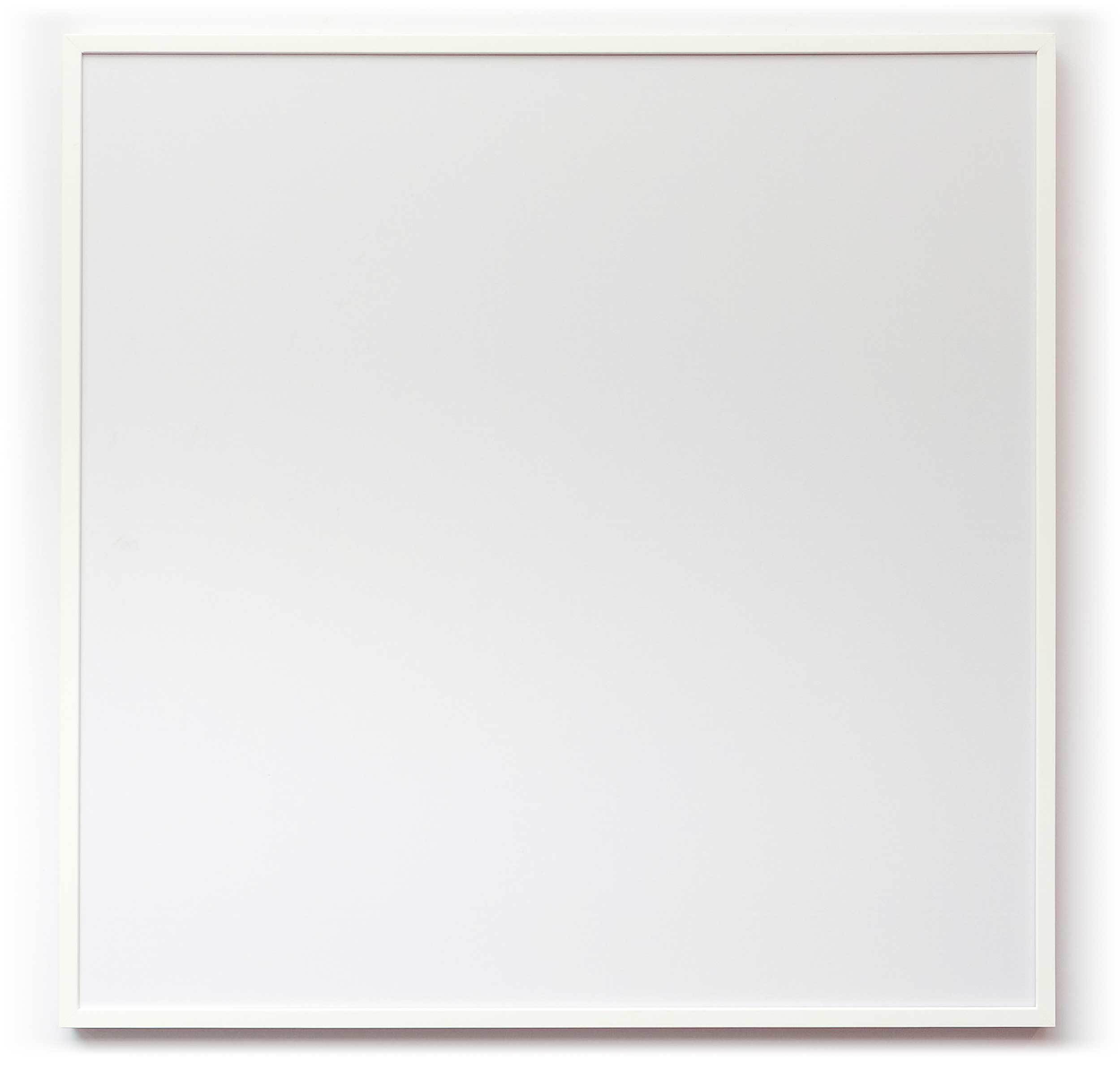 Edouard Manet - Porträt der Eva Gonzalés im Atelier Manets, 1870, Bilderrahmen weiß