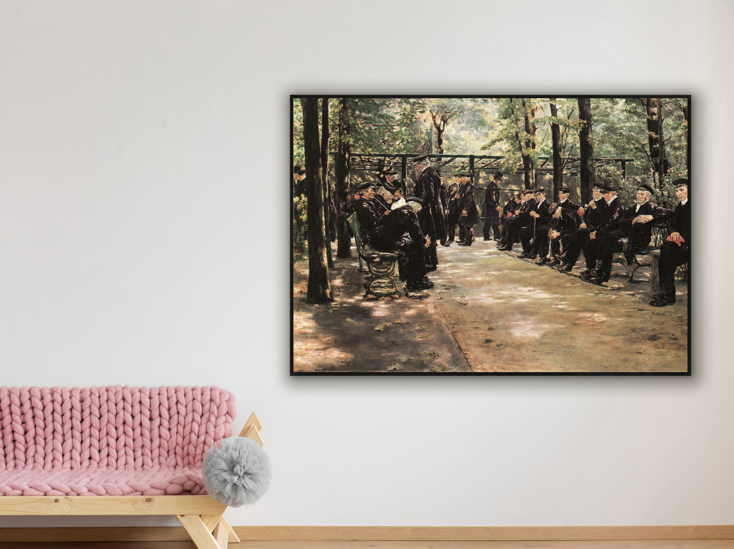 Altmännerhaus in Amsterdam, 1880