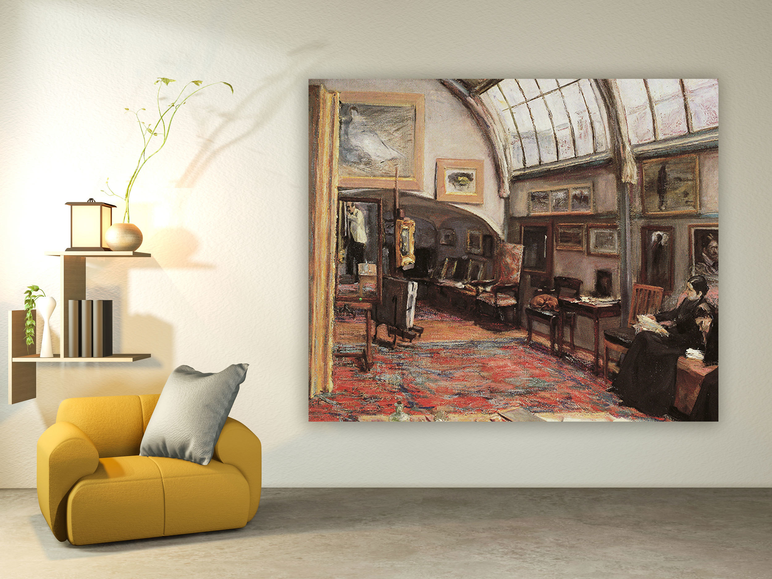 Das Atelier des Künstlers, 1902