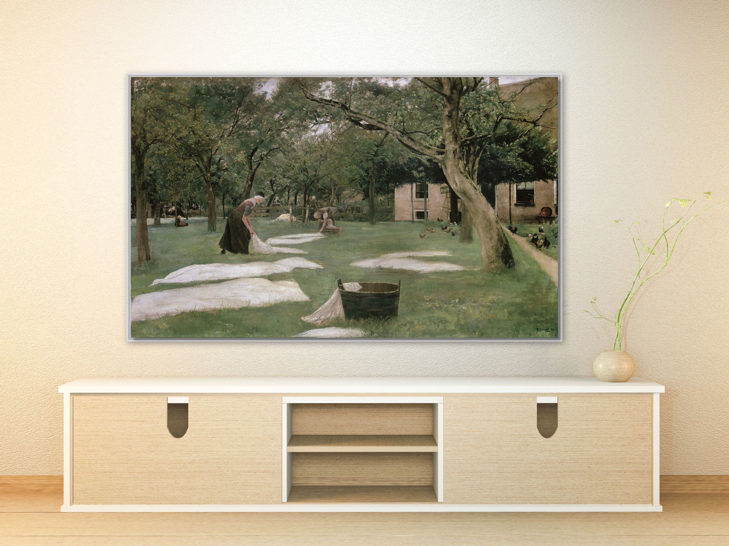 Die Rasenbleiche, 1882